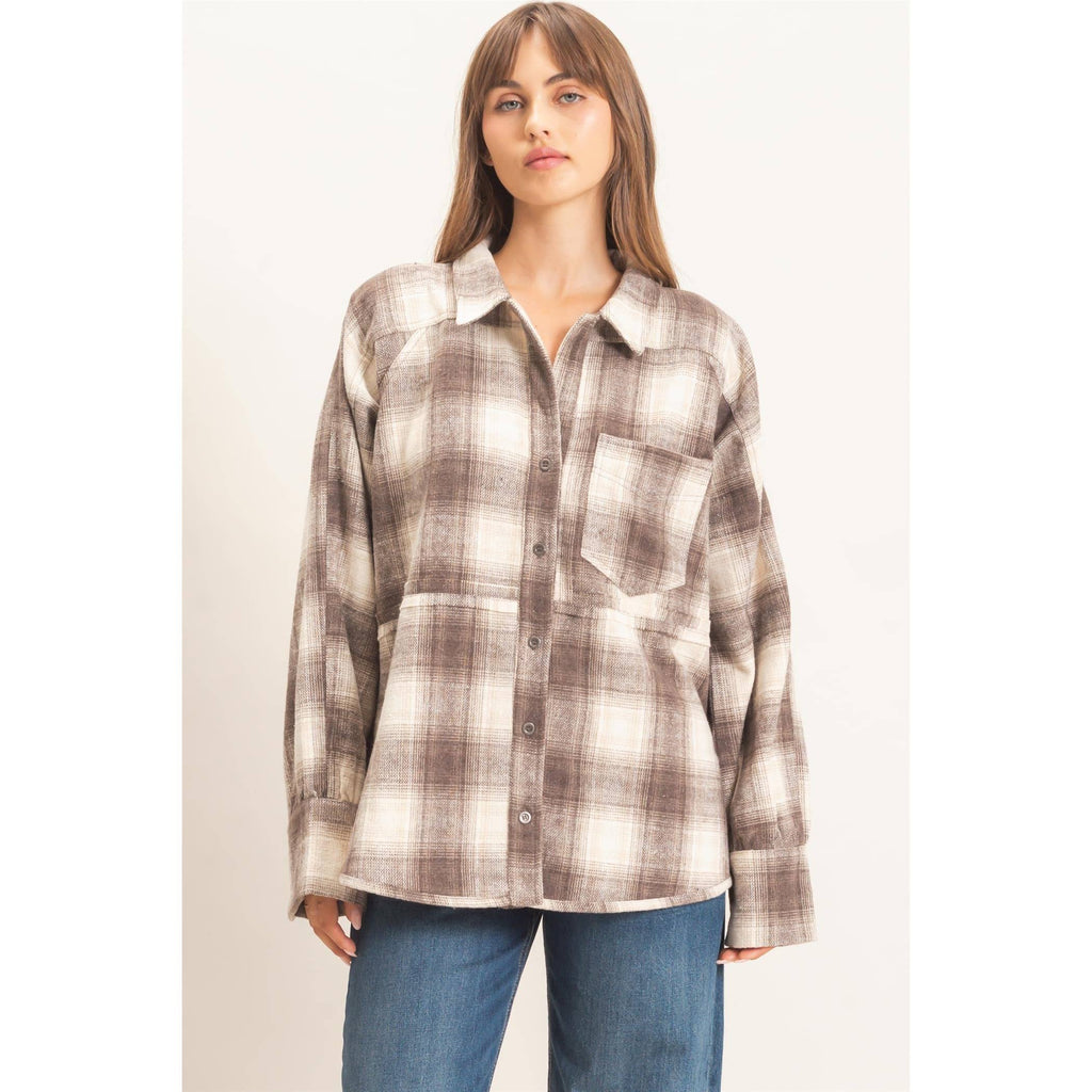 Plaid Flannel Shirt