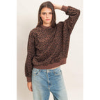 Leopard Print Sweatshirt