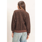 Leopard Print Sweatshirt
