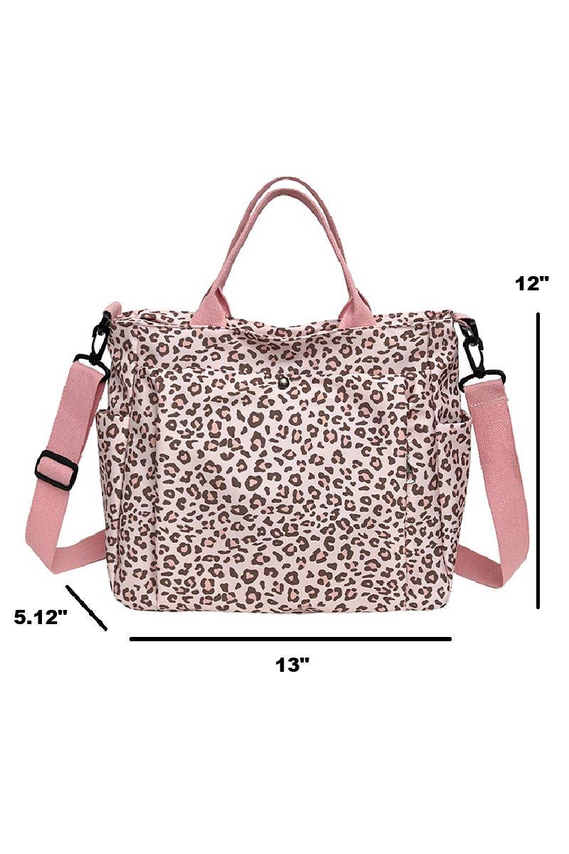 Leopard Caryall Diaper Tote Bag