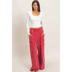 Mineral Wash Cargo Pocket Pants