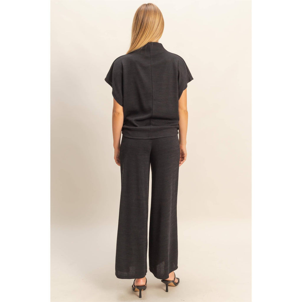 Dolman Sleeve Top And Pant Set