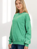 Acid Washed Pullover