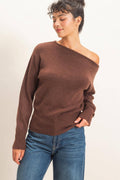 Off The Shoulder Sweater Top
