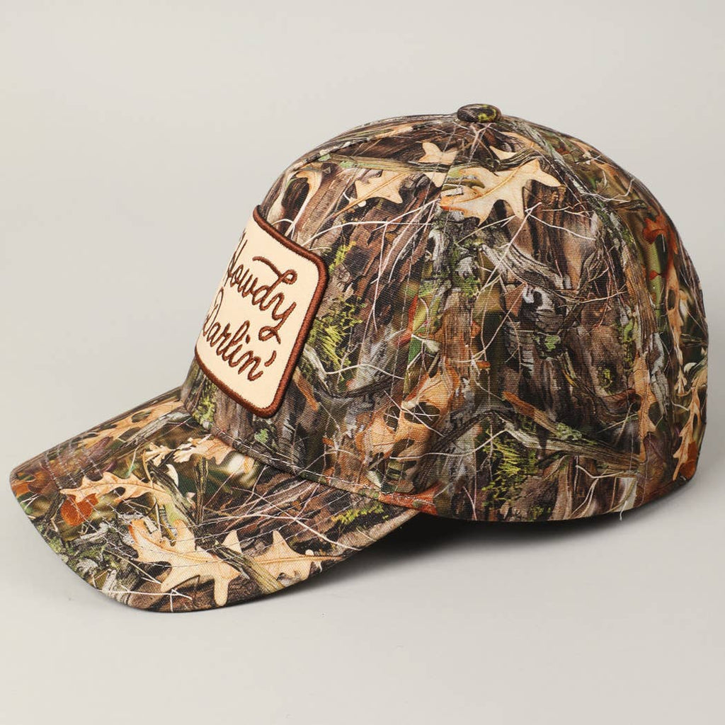 Howdy Darlin' Camo Trucker Hat
