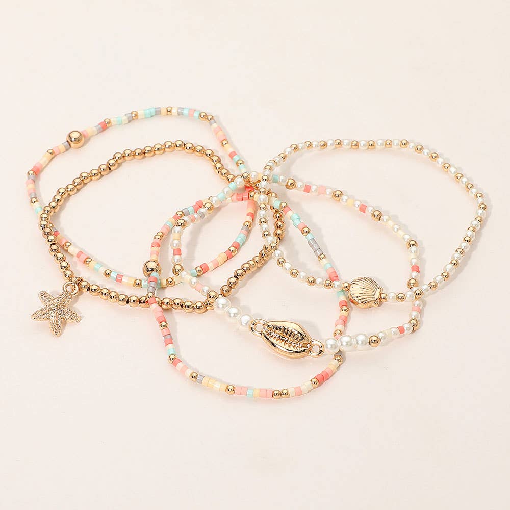Starfish Multi Layered Bracelets
