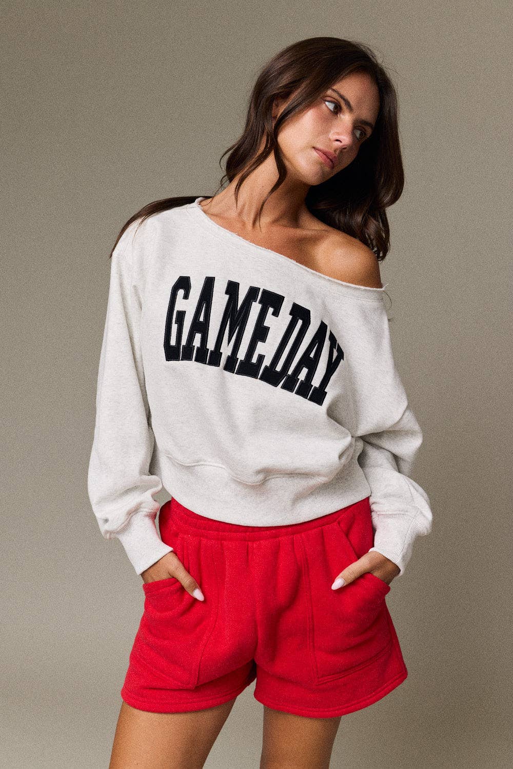 PT17835-6 Sydney Varsity Game Day Sweatshirt