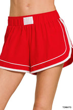 0424 Soft Woven Lined Dolphin Shorts SI-29771