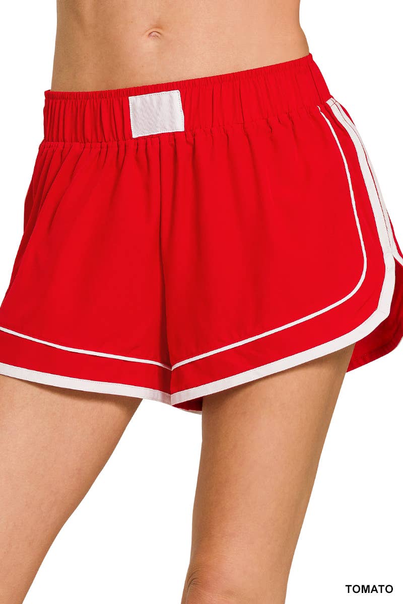 0424 Soft Woven Lined Dolphin Shorts SI-29771