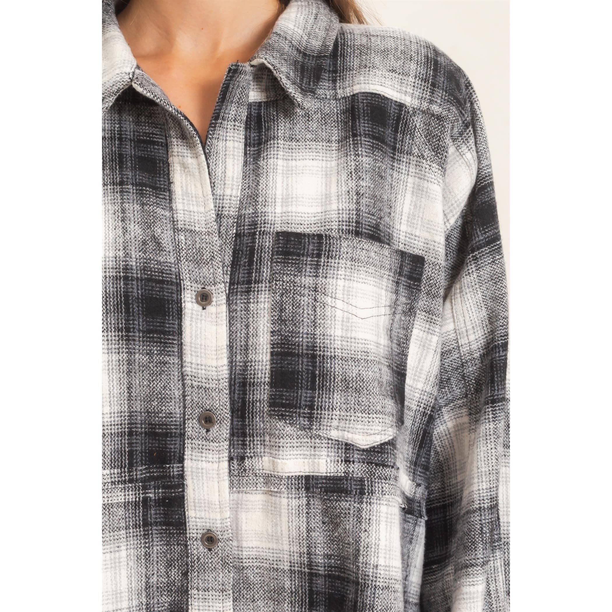 Plaid Flannel Shirt