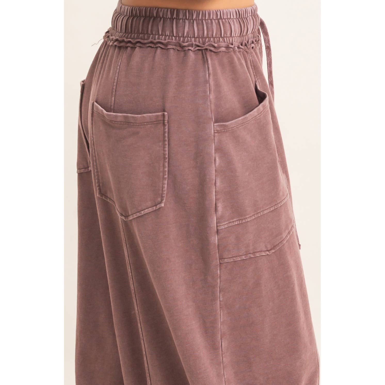 Mineral Washed Barrel Sweatpants