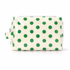POLKA DOT WATERPROOF CLEAR COSMETIC MAKEUP POUCH BAG |40P630