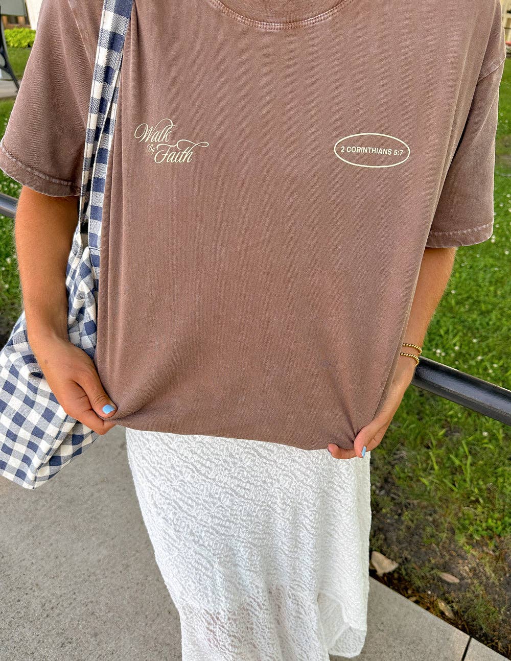 Walk by Faith Unisex Tee