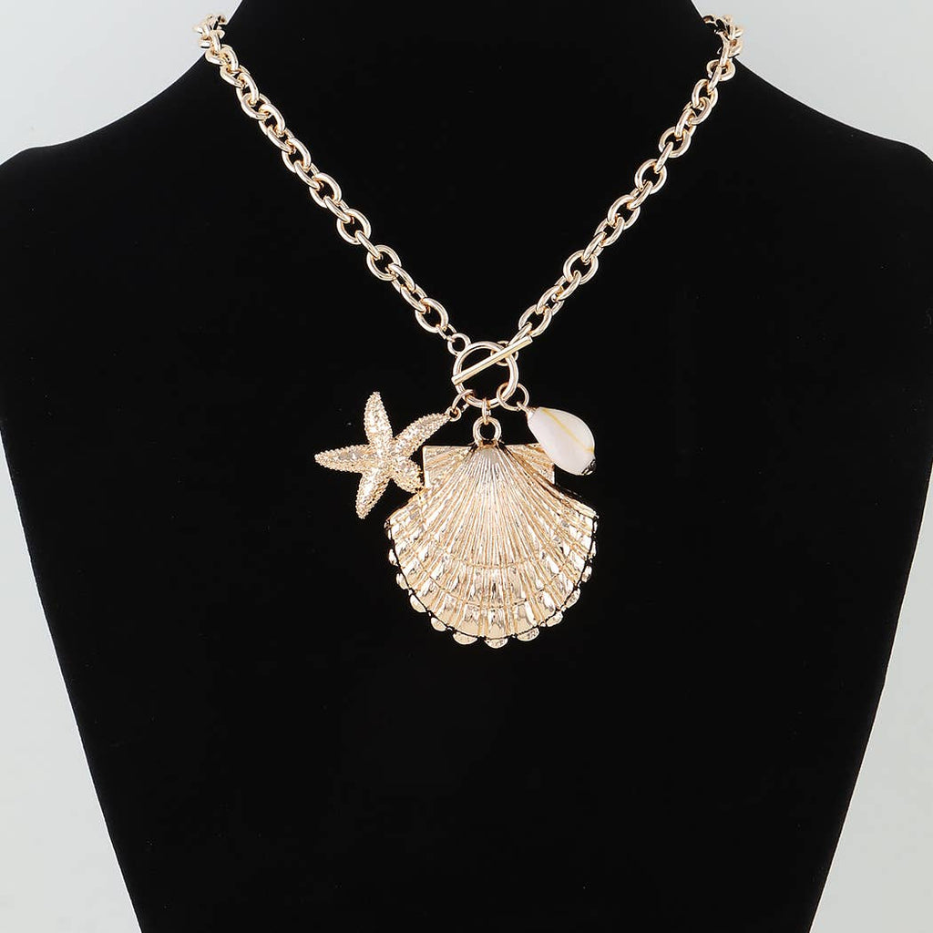 Multi Under the Sea Charms Necklace