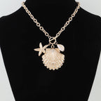 Multi Under the Sea Charms Necklace