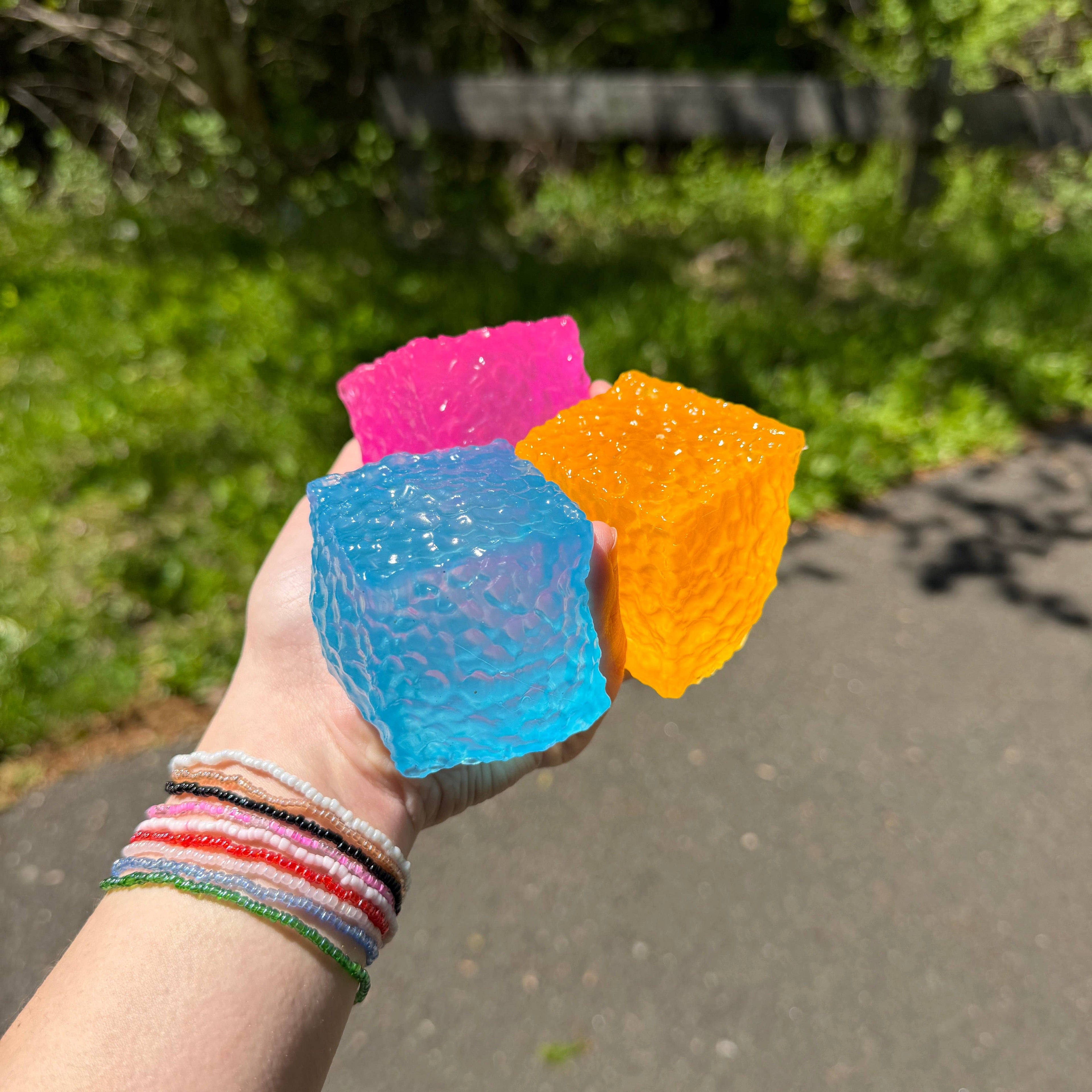 Squishy Toy - Bumpy Cube
