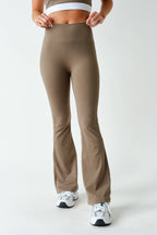 Venice Seamless-Front Flare Pants