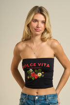 55811-Dolce Vita Italian Market Tube Top