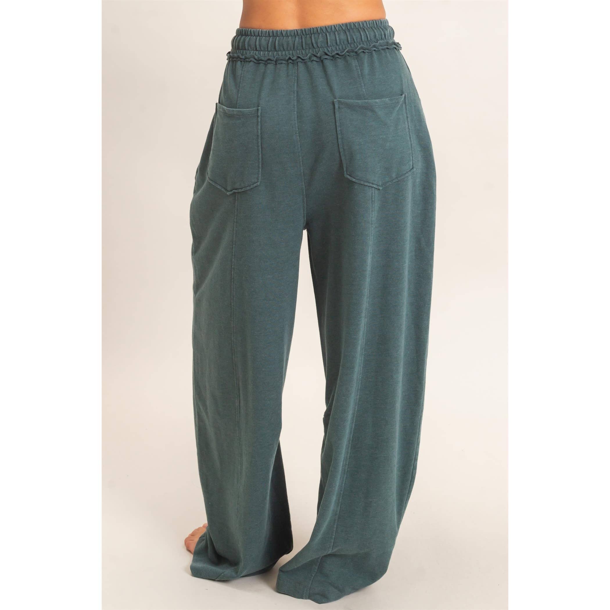 Mineral Washed Barrel Sweatpants