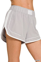 0424 Soft Woven Lined Dolphin Shorts SI-29771