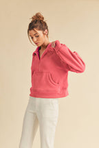 950CK Dove Funnel Neck Half Zip 6