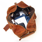 Leather Duffle Bag, Handmade Mens Leather Weekend Bag, Personalized Duffel Bag, Leather Holdall Bag, Leather Overnight Bag, Leather Gym Bag for Men