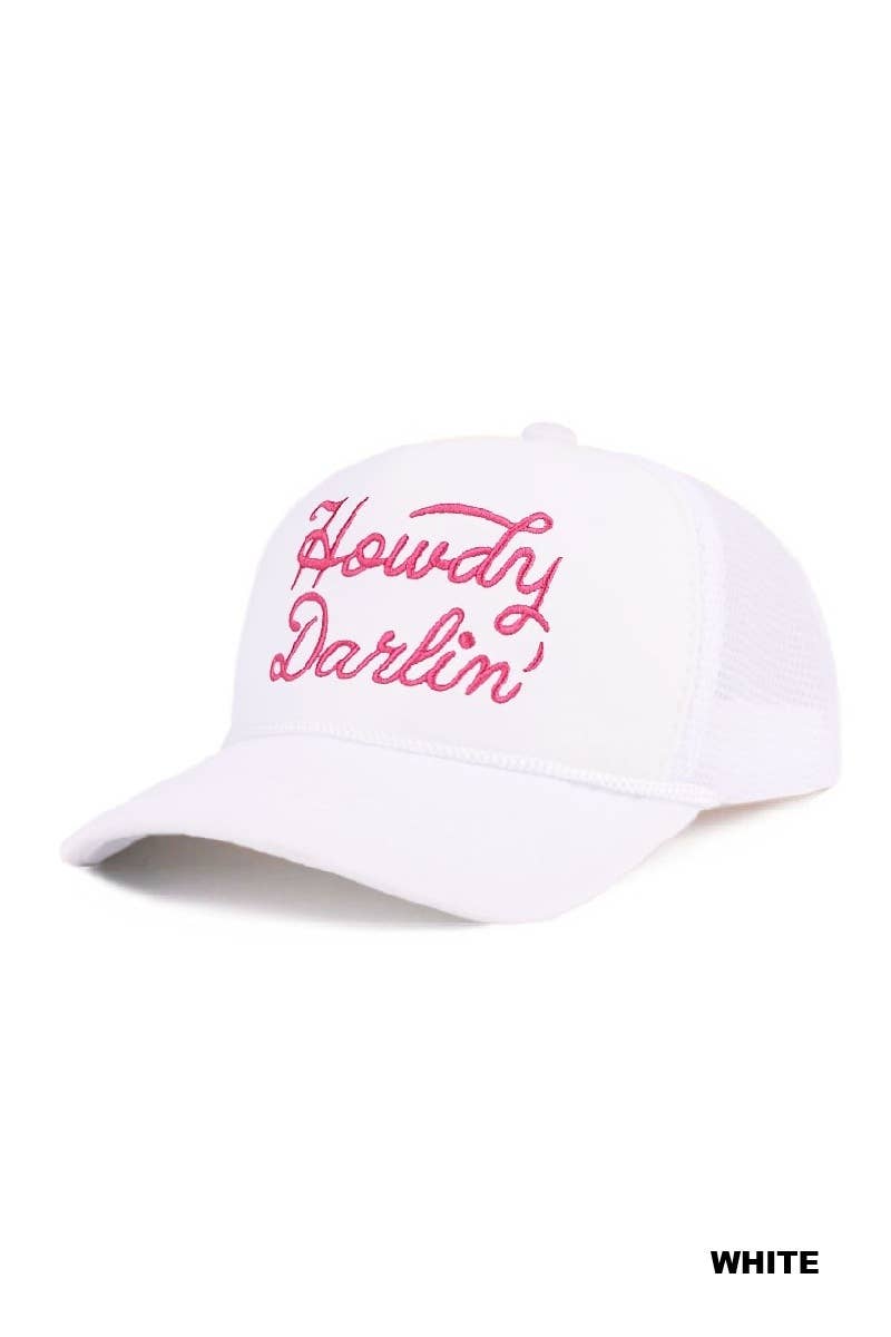 Howdy Darlin Mesh Trucker Cap