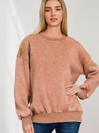 Acid Washed Pullover