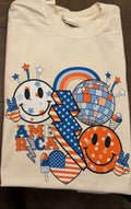 Patriotic Retro Smiley