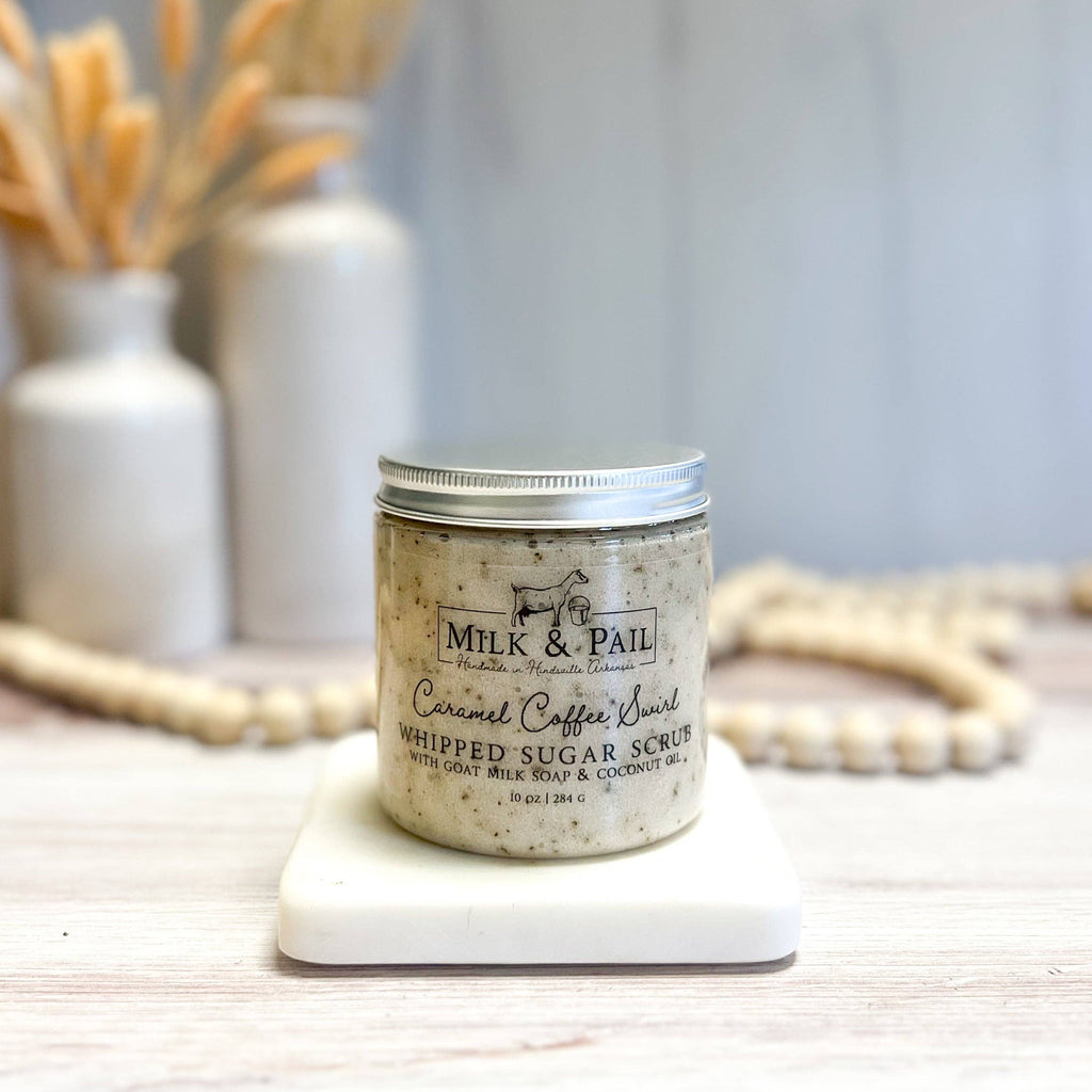 Caramel Coffee Swirl Whipped Sugar Scrub