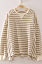 NT12742-Stripe Waffle Top