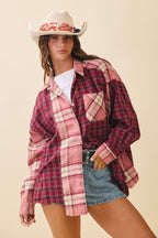 8376EN Kambrie Plaid Flannel Shirt