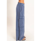 Mineral Wash Cargo Pocket Pants