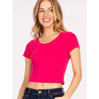 Crop Top Baby Tee T-Shirt