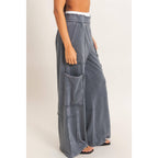 Mineral Wash Cargo Pocket Pants