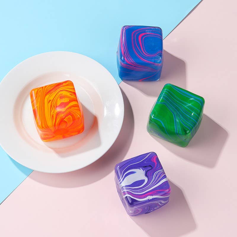 Squishy Cube Stress Relief Toy | 40BTS418