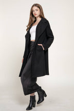 Long Sleeve Soft Long Coat