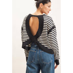 Striped Long Sleeve Top