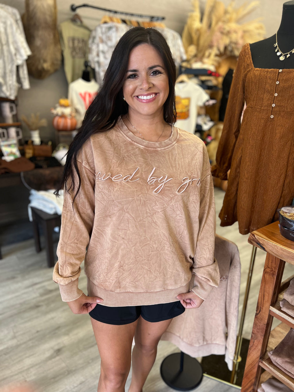Saved By Grace Sweater