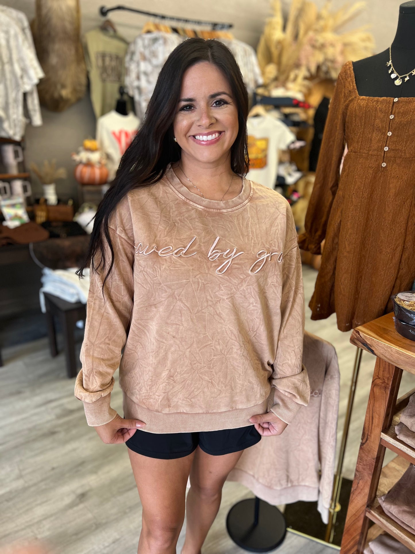 Saved By Grace Sweater