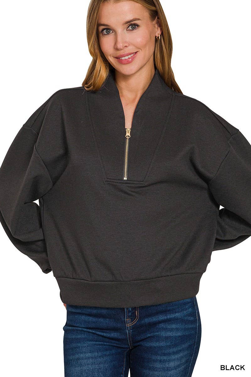 Scuba Zip Pullover