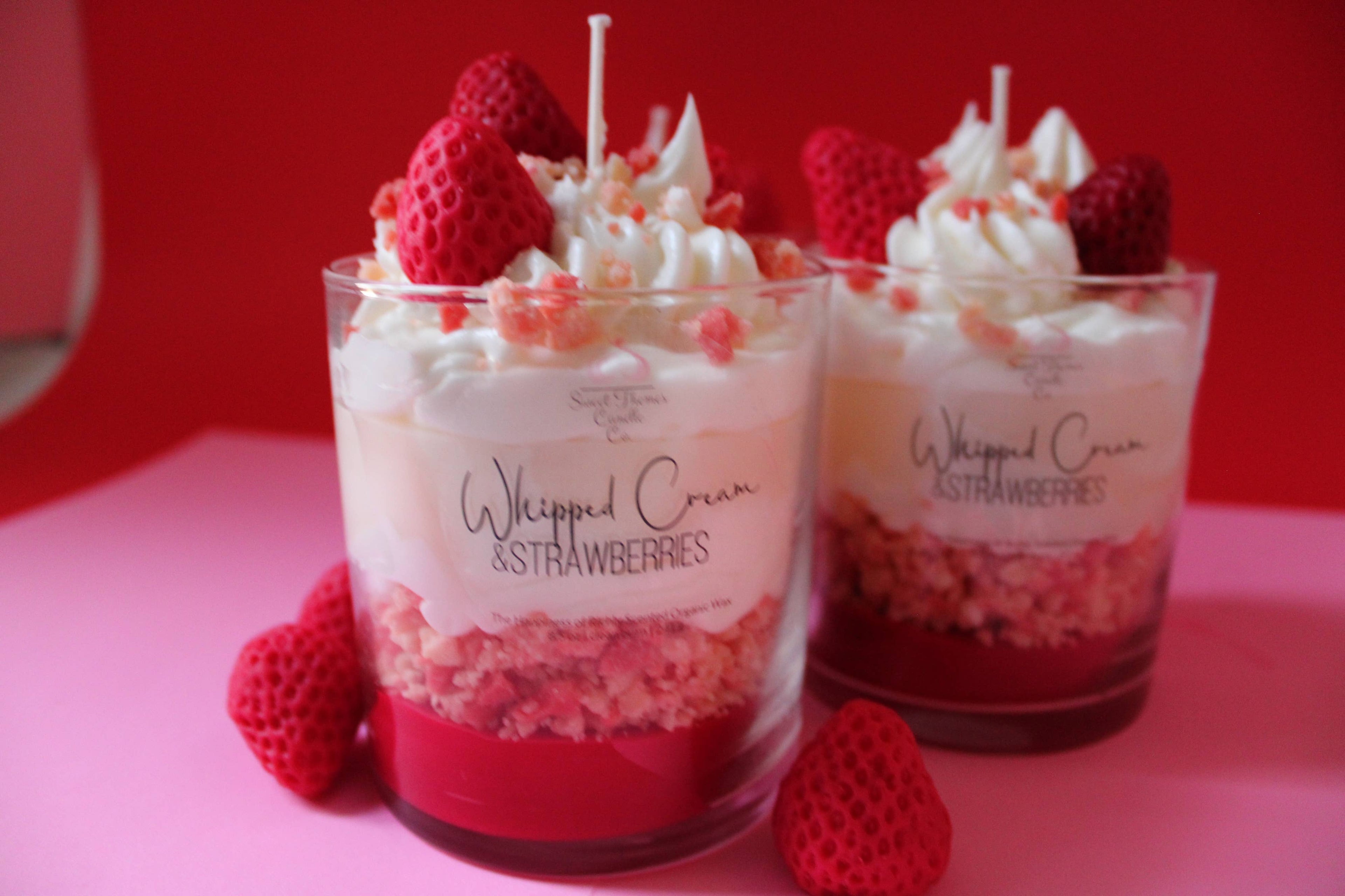 Strawberries and Whipped Cream Parfait