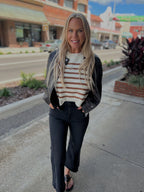 Faux Leather Zipper Jacket