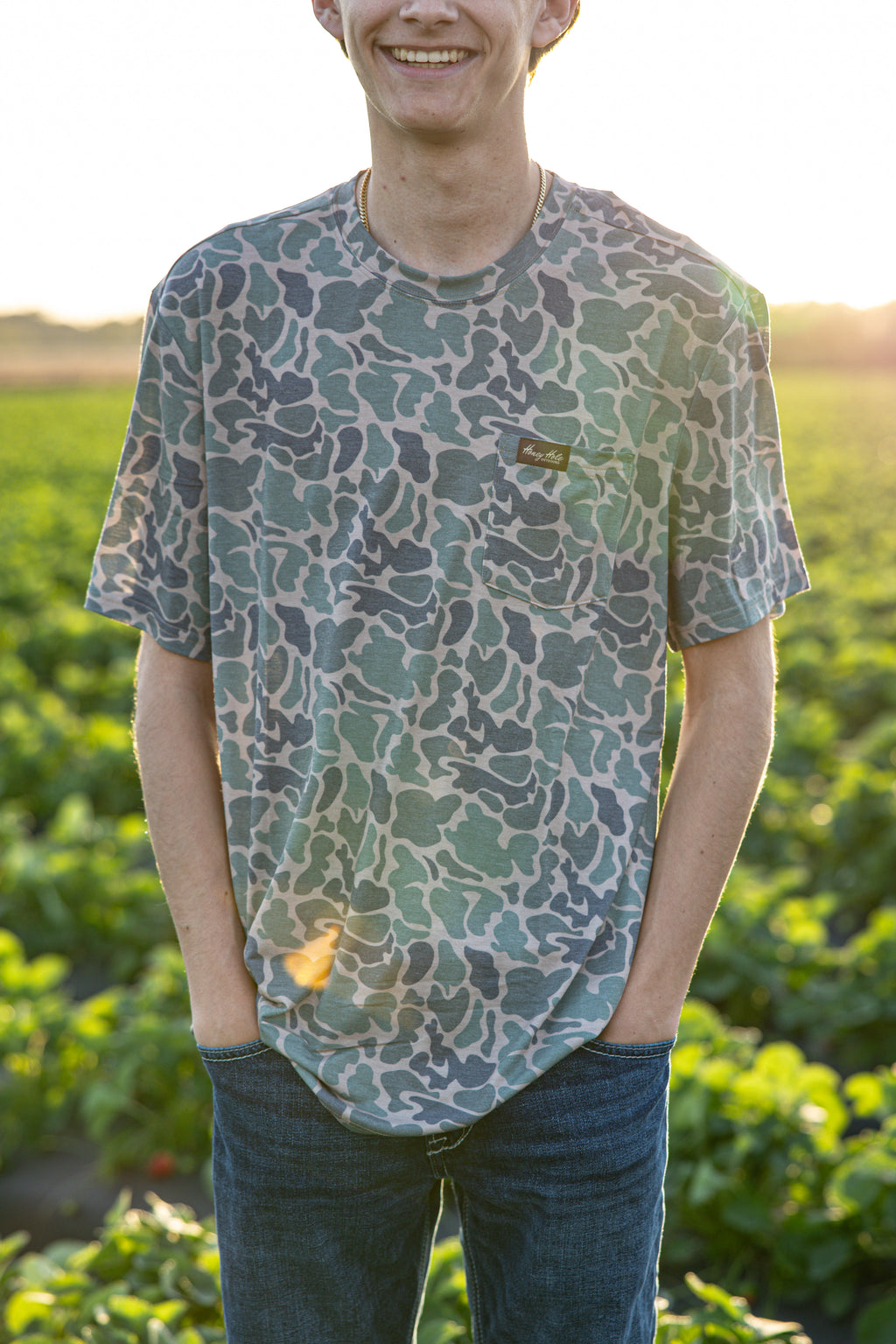Honey Hole - Performance Shirt - Duck Camo