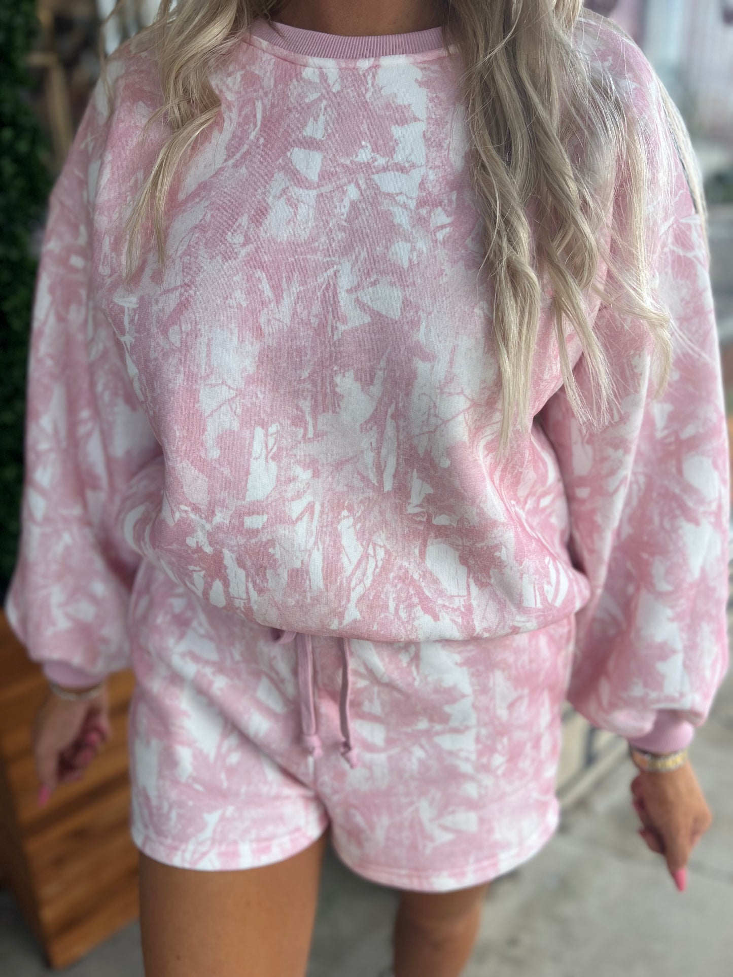 Woodland Camo Crewneck Set