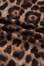 PRETTY BASH Western & Leopard Mesh Top