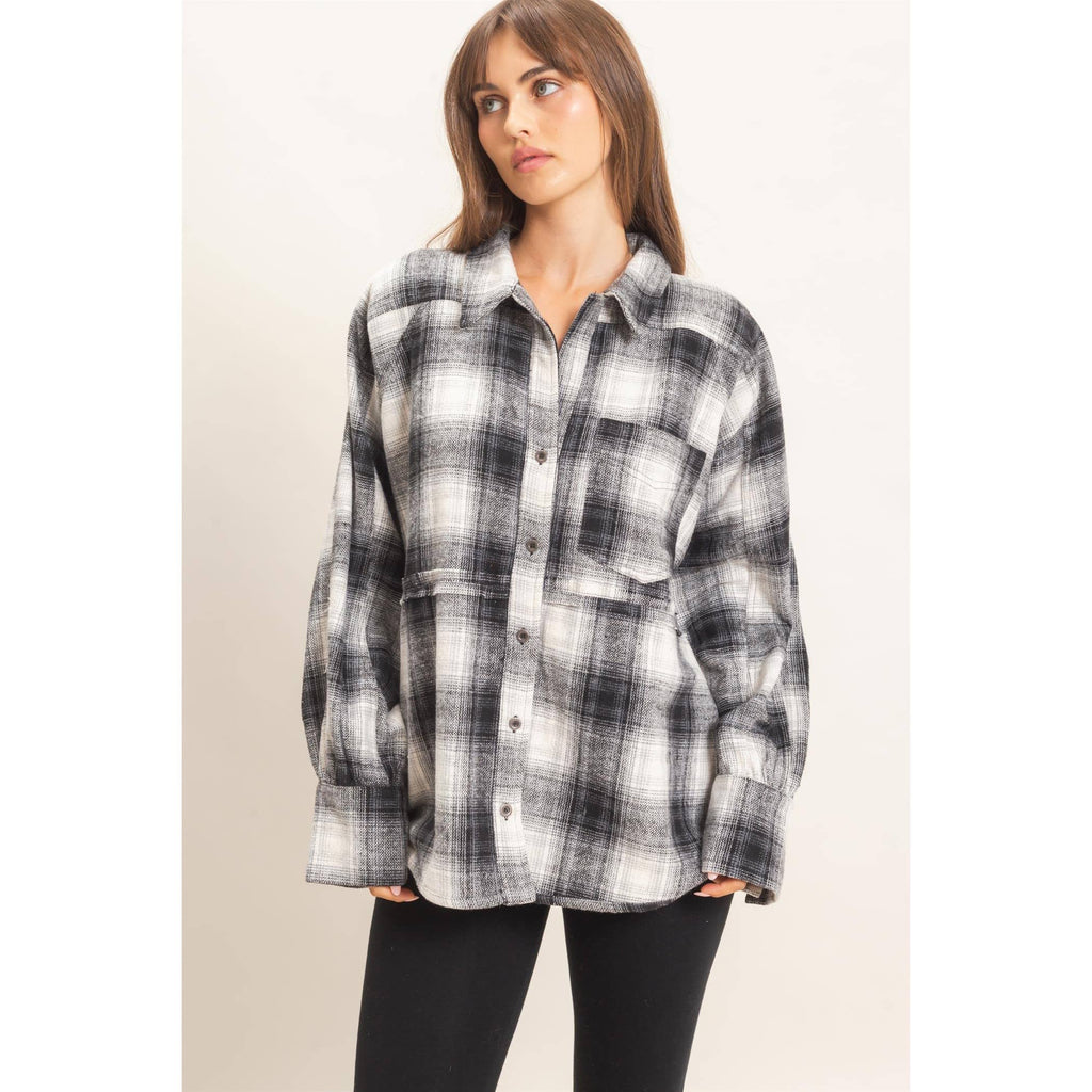 Plaid Flannel Shirt