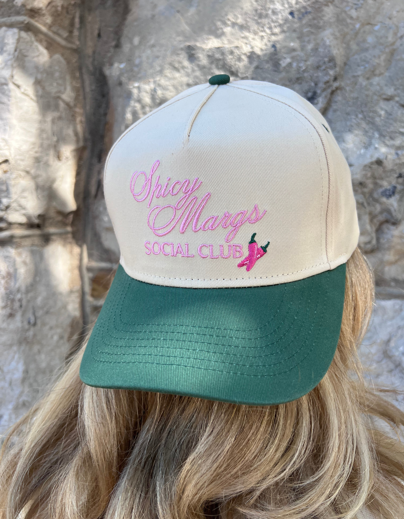 Spicy Margs Social Club Vintage Trucker Hat