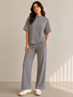 Striped Lounge Set