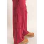 French Terry Star Patch Sweatpants